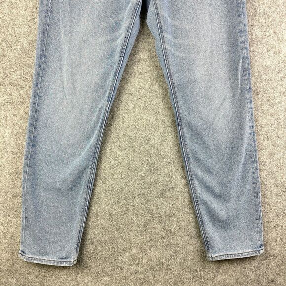 American Eagle Jeans Womens 4 Regular Blue Distressed Mom Medium Wash Denim - Picture 14 of 16
